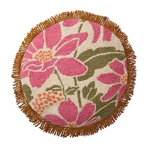 Cushions Throws: Sage x Clare - Aja Punch Needle Cushion