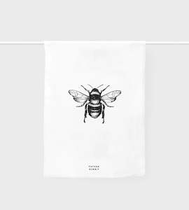 Bedding And Linens: Father Rabbit - Tea Towel - Bee