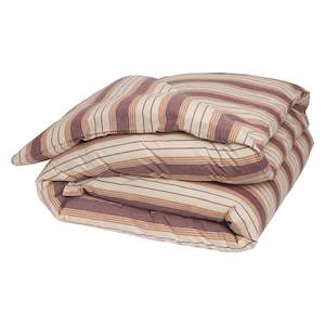 Sale: Sage x Clare - Bridgette Cotton Quilt Cover Mahogany - Super King