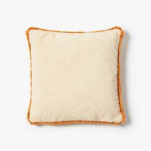 Cushions Throws: Bonnie & Neil - Grain Cream Cushion Cover - 50cm