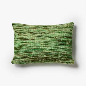 Bonnie & Neil - Wool Marle Emerald Cushion Cover - 60cm x 40cm