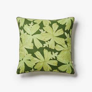 Cushions Throws: Bonnie & Neil - Mave Khaki Cushion Cover - 50cm