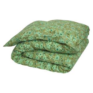 Sage x Clare - Evette Cotton Quilt Cover - Olive