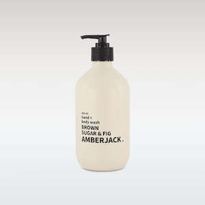 Body Bathroom: Amberjack - Hand & Body Wash - Brown Sugar & Fig