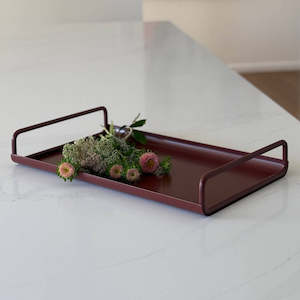 Kitchenware: Ico Traders - All Day Tray - Chocolate Red
