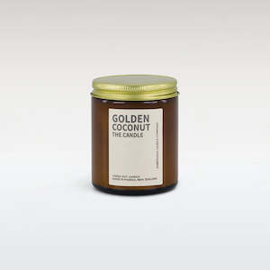 Pots Vases: Amberjack Candle - Golden Coconut Small