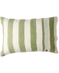 KIP & CO - Moss Stripe - Pillowcase 2P Set