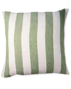 KIP & CO - Moss Stripe - European Pillowcase 2P Set