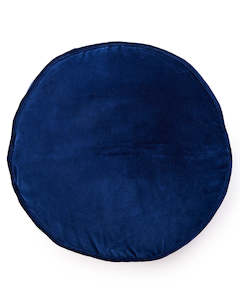 Cushions Throws: KIP & CO - Ocean Velvet Pea Cushion
