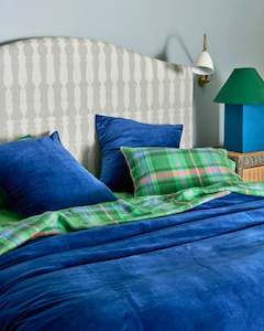 Bed Linen: Kip & Co - Ocean Velvet Quilt Cover - King