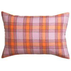 Home: Sage x Clare - Isla Linen Pillowcase Set - Vivid Coral
