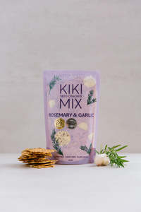 Goodness: KIKI Seed Cracker Mix - Rosemary Garlic