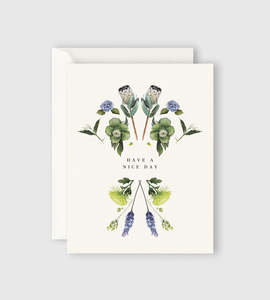 Father Rabbit - Card - Have A Nice Day