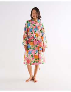 KIP & CO - Follow The Sun - Linen Robe S/M
