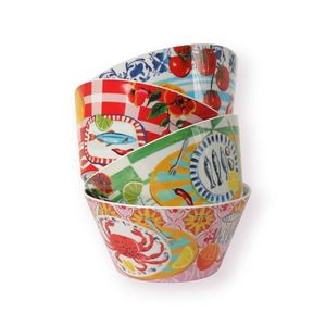 Sale: La La Land - Italian Summer - Melamine Bowls Set of 4