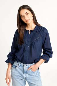 Tuesday - Diamond Top - Navy