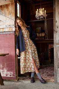 Lifestyle: Tuesday - Sawyer Dress - Harvest Floral