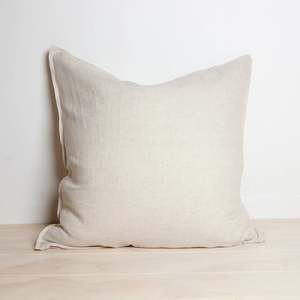 Home Lab - Natural Oat Linen Euro Single