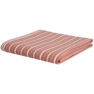 Sage x Clare - Leon Cotton Flat Sheet King - Burnt Sienna