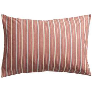 Sage x Clare - Leon Cotton Pillowcase Std Set - Burnt Sienna