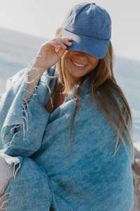 Hobo & Hatch - Amara Scarf/Shawl - Ocean