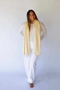 Hobo & Hatch - Amara Scarf/Shawl - Butter