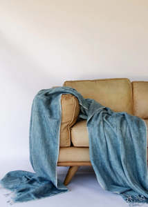 Home: Hobo & Hatch - Amara Blanket/Throw - Ocean
