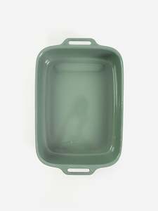 Enamel Lasagne/ Roasting Pan - Tarragon