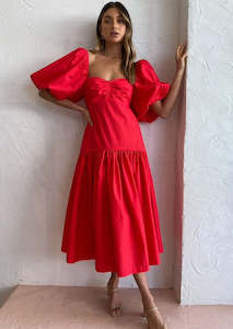 Steele: Luna Dress - Scarlett