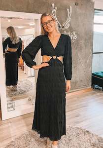 Ivy Jack: Skyler Maxi - Black