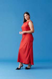 Most Popular: Firebird cowl gown