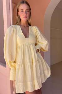 Clothing 1: Limon - Long Sleeve Mini Dress