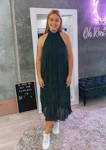 35 Dress Rentals: Cascade Crush - Bottle Green