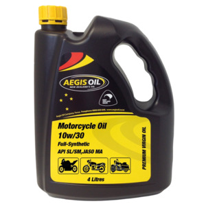 Dirt Squirters: Aegis Motorcycle 10w30 Full Synthetic (5l)
