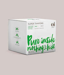 Period Care: Oi Organic BioCompact Applicator Tampons