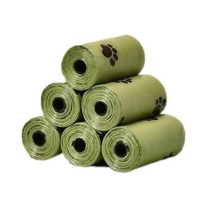 All: Biodegradable Pet Waste Bag Roll – Paw Print Design (Single Roll)