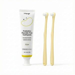 Cat Toothbrush & Probiotic Toothpaste Set