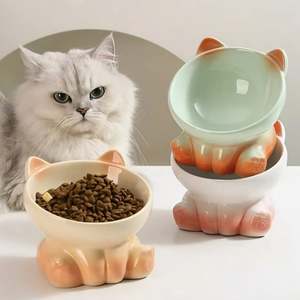 On Sale Items: SweetDrip Gradient Ceramic Cat Bowl