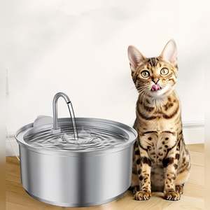 Pet Water Fountain: Aster Stainless Steel Pet Water Fountain