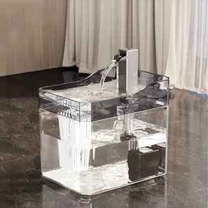 Pet Water Fountain: Aster Acrylic Pet Water Fountain