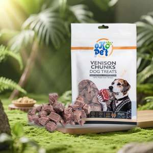 Venison Chunks Freeze Dried Dog Treats