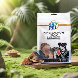 King Salmon Heads Freeze Dried Dog Treats