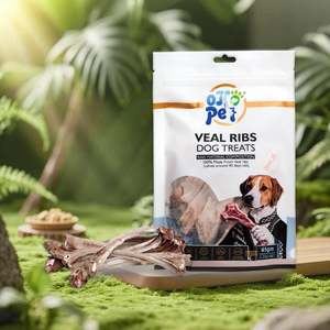 Veal Ribs Freeze Dried Dog Treats