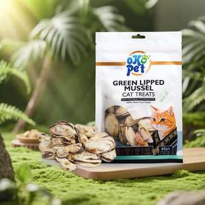 Cat Food: Green Lipped Mussel Freeze Dried Cat Treats