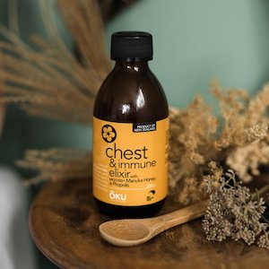 Chest & Immune Elixir with Mānuka Honey & NZ Propolis - 200ml