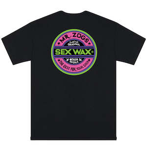 New Releases: Sexwax Fluoro Tee Black