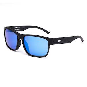 Otis Polarised: Otis Rambler Sport Matte Black/ L.I.T Polar Mirror Blue