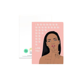Pro Hop Accessories: Pro & Hop RiRi Greeting Card