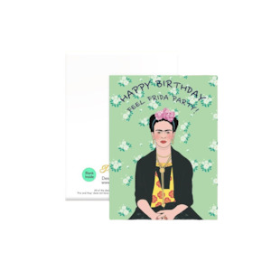 Pro Hop Accessories: Pro & Hop Frida Greeting Card