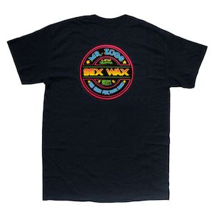 Sexwax Apparel: Sexwax Neon Tee Black